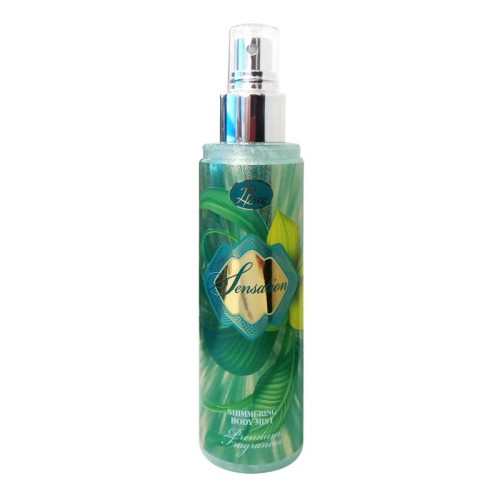 Linea Bio Sensation Perfume Spray for the Body with Glitter Particles 6.09 fl oz (180 ml)