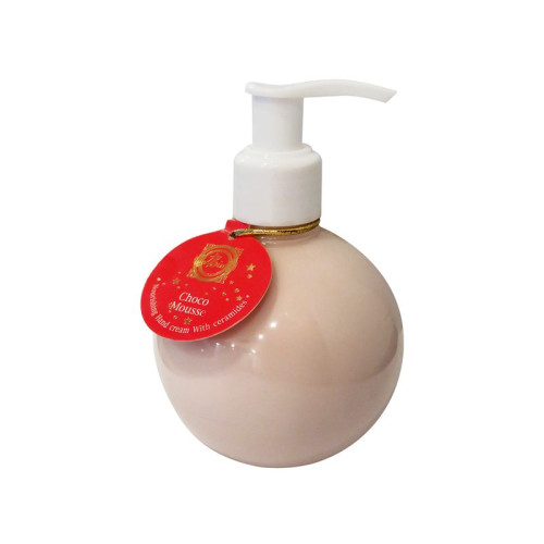 Linea Bio Choco Mousse Deeply Nourishing Hand Cream with Natural Oils and Ceramides 8.45 fl oz (250 ml)