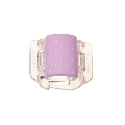 Linziclip Midi Hair Clip Retro Dots - Lilac