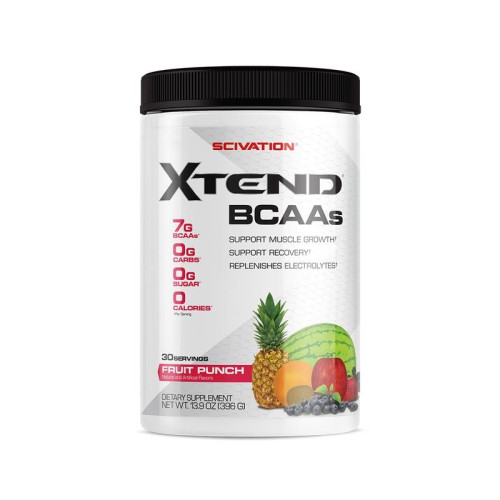 Xtend BCAAs Amino Acid Complex Fruit Punch 13.55 oz (384 g)