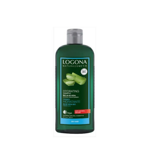 Logona Moisturizing Shampoo for Hair with Organic Aloe 8.45 fl oz (250 ml)