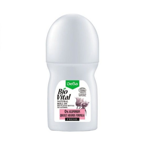 Deva Bio Vital Fresh Natural Roll-On Antiperspirant Fresh Scent 1.69 fl oz (50 ml)