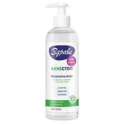 Aroma Health Acne Stop Delicate Micellar Water for Acne-Prone Skin 16.91 fl oz (500 ml)