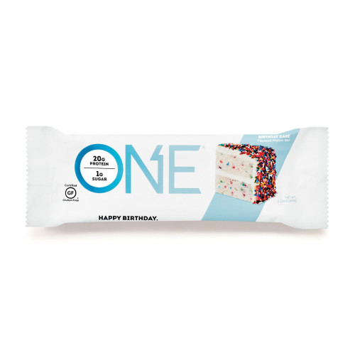 Corny One Birthday Cake Protein Bar with Cake Flavor 2.12 oz (60 g)