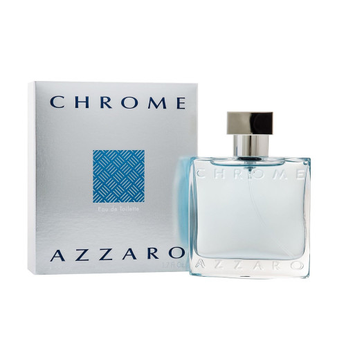 Azzaro Chrome Eau De Toilette for Men 1.69 fl oz (50 ml)