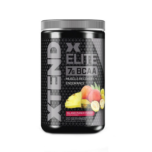Xtend Elite BCAA Muscle Recovery and Endurance Island Punch Fusion 12.7 oz (360 g)