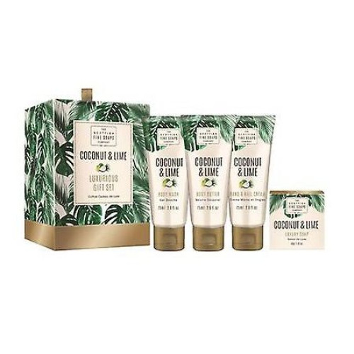 Scottish Fine Soaps Coconut and Lime Unisex Promo Body Care Set