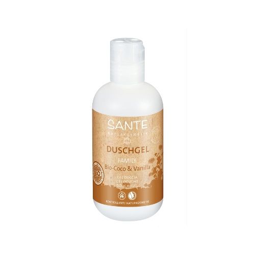 Sante Family Organic Body Wash with Coconut and Vanilla 6.76 fl oz (200 ml)