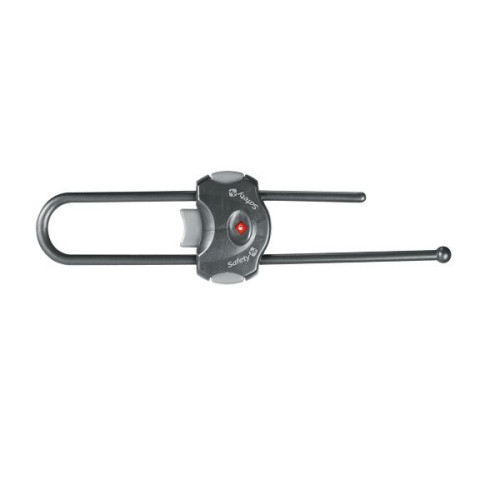 Safety Cabinet Lock with Slider - Gray