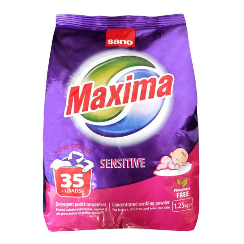 Sano Maxima Sensitive Laundry Powder 2.76 lb (1250 g)
