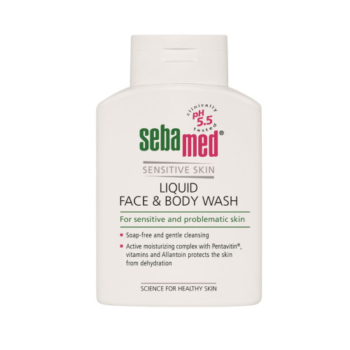 Sebamed Face and Body Wash with Ph 5.5 for Sensitive Skin 6.76 fl oz (200 ml)