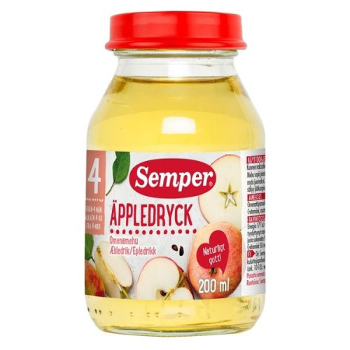 Semper Pear Juice from 4+ Months 6.76 fl oz (200 ml) - 4299