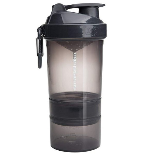 Smartshake Original2Go Shaker Black 20.29 fl oz (600 ml)