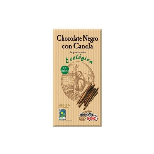 Sole Organic Dark Chocolate with Cinnamon Gluten-Free 3.53 oz (100 g)