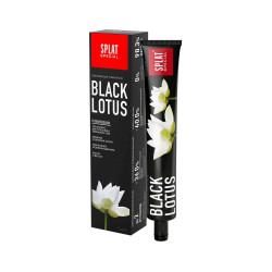 Splat Special Black Lotus Whitening Toothpaste for Fresh Breath with Bamboo Charcoal Lotus 2.54 fl oz (75 ml)