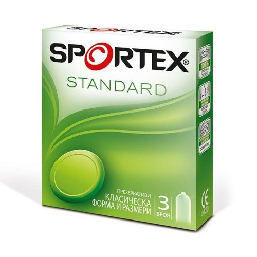 Sportex Standard Condoms 3 pcs