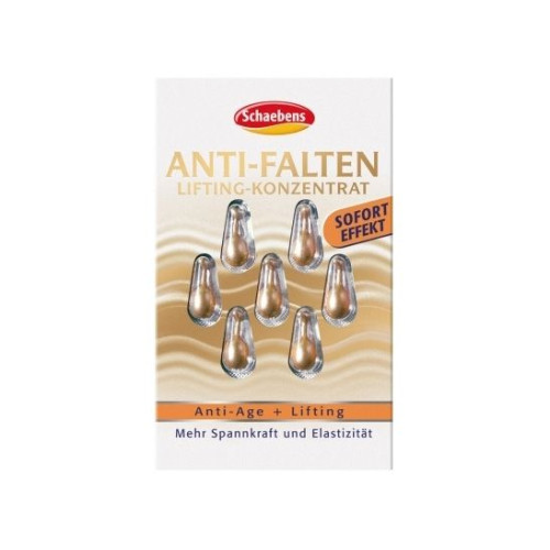 Schaebens Lifting Capsules for the Face Against Wrinkles 7 pcs