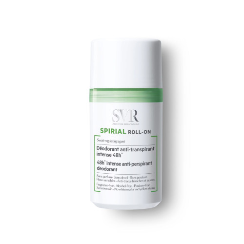 SVR Spirial Intense Effective Roll-On Antiperspirant Deodorant Paraben-Free48 Hours 1.69 fl oz (50 ml)