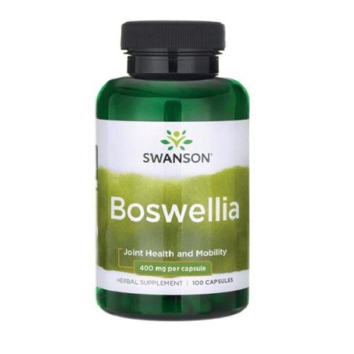 Swanson Boswellia for Healthy Pain-Free Joints 400 mg 100 Capsules