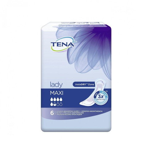 Tena Lady Maxi Urological Pads for Women 6 pcs