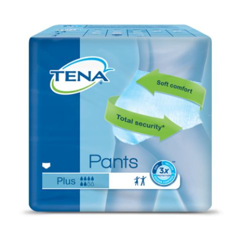 Tena Pants Plus Protective Underwear for Moderate to Heavy Incontinence Size S 14 pcs
