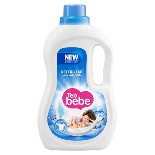 Teo Bebe Liquid Laundry Detergent Almond 37.2 fl oz (1100 ml)