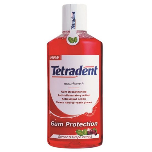Tetradent Gum Protection Mouthwash for Gum Care 8.45 fl oz (250 ml)