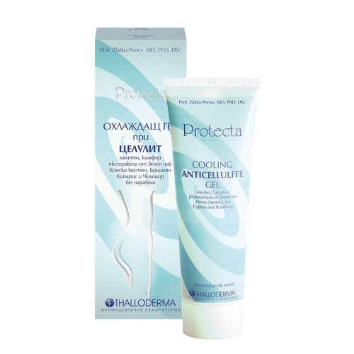 Thalloderma Protecta Body Gel with Cooling Effect to Combat Cellulite 3.38 fl oz (100 ml)