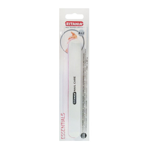 Titania Essentials 6-sided Nail File for Filing and Polishing Nails 1 pc
