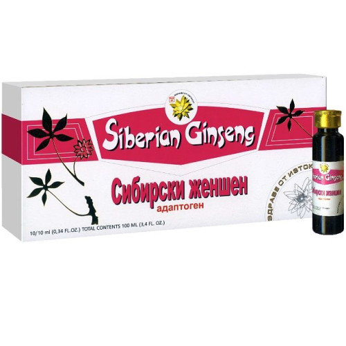 TNT Siberian Ginseng for Stress and Tension Relief 0.34 fl oz (10 ml) 10 Bottles