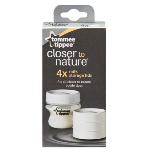 Tommee Tippee Lid for Breast Milk Storage Container 4 pcs