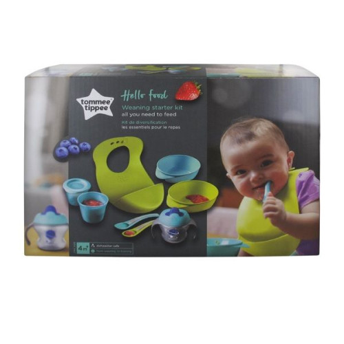 Tommee Tippee Hello Food Starter Set for Feeding Children 4+ Months