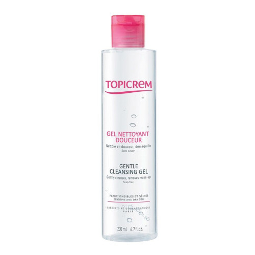 Topicrem Cleansing Gel for Dry and Sensitive Skin 6.76 fl oz (200 ml)