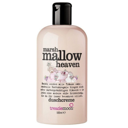 Treaclemoon Marshmallow Heaven Shower Gel for Dry Skin with Marshmallow Candy Scent 16.91 fl oz (500 ml)