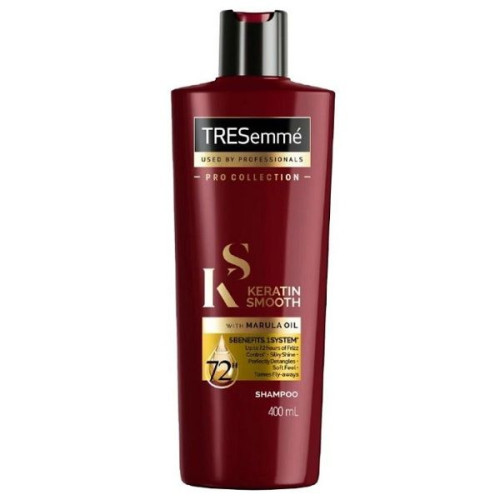 Tresemme Keratin Smooth Shampoo for Unruly and Fizzy Hair 13.53 fl oz (400 ml)