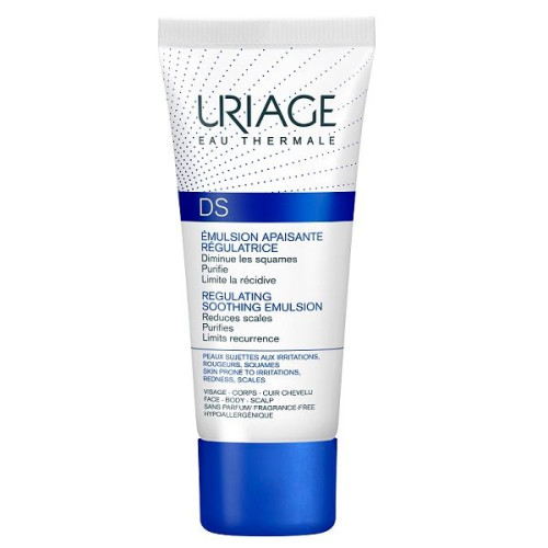 Uriage D.S. Soothing Fluid for Irritated and Flaky Skin 1.35 fl oz (40 ml)