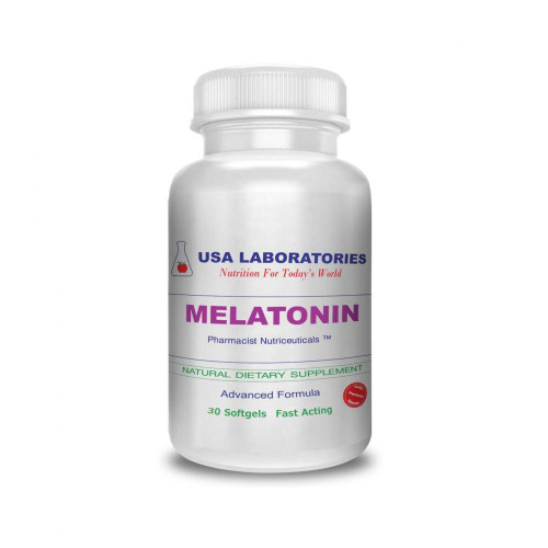 USA Laboratories Melatonin 5 mg 30 Softgel Capsules