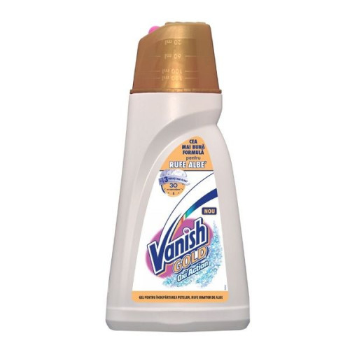 Vanish Gold Oxi Action Liquid Stain Remover for White Clothes 31.79 fl oz (940 ml)