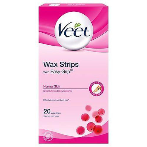 Veet Body Hair Removal Strips for Normal Skin 20 pcs