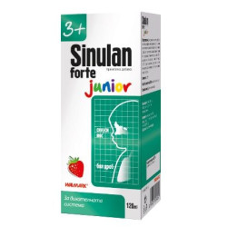 Walmark Sinulan Forte Junior Syrup for Children with Severe Cough and Difficulty Breathing 4.06 fl oz (120 ml)