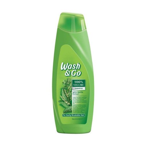 Wash & Go Shampoo for Fine and Oily Hair with Nettle 13.53 fl oz (400 ml)