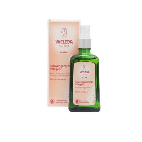 Weleda Anti-Stretch Mark Oil for Pregnancy Pump 3.38 fl oz (100 ml)