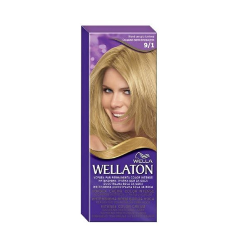 Wellaton Permanent Hair Color for Rich Color Special Light Ash Blonde 9/1