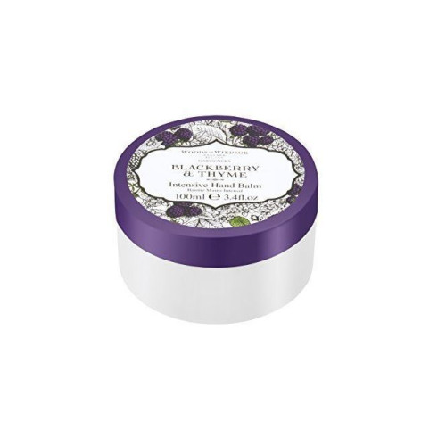 Woods of Windsor Nourishing Hand Balm with Blackberry and Thyme Fragrance 3.38 fl oz (100 ml)