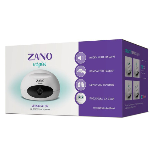 Zano Inspire Inhaler for Children and Adults with Respiratory Diseases 1 pc