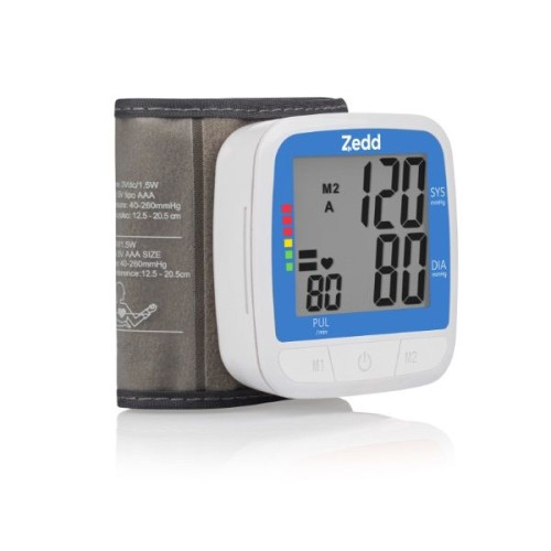 Zedd Mini Automatic Wrist Blood Pressure Monitor