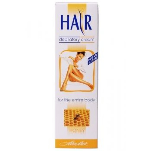 Alen Mak Hair Removal Cream for Body with Honey 3.38 fl oz (100 ml)