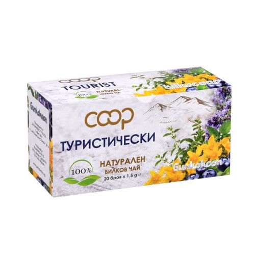 Coop Natural Herbal Tea Tourist 0.05 oz (1.5 g) 20 Filter Bags