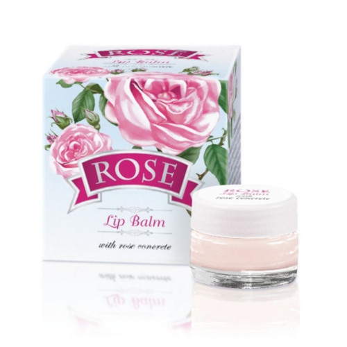 Bulgarian Rose Karlovo Rose Lip Balm with Natural Rose Oil 0.18 oz (5 g)
