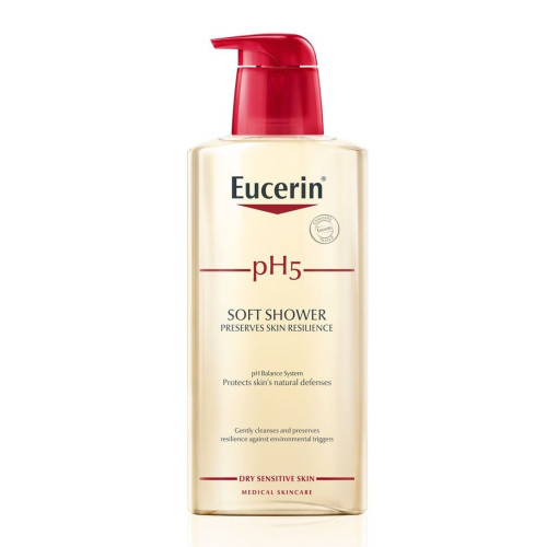 Eucerin pH5 Soft Gentle Shower Gel for Soft and Smooth Skin 13.53 fl oz (400 ml)